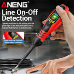 LinkMejor B18 Voltage Tester Pen Non Contact AC 450V LED Indicator Screwdriver Function Insulated Handle Live Neutral Line Detection