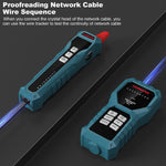 LinkMejor WT1 Network Cable Tester RJ45 RJ11 Multifunction Open Short Circuit Finder Volume Adjustable Comfortable Wire Tracing Tool with Essential Accessories Included
