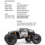 LinkMejor  Venture18 CC Flux RTR 1/18 2.4G 4WD Mini Brushless RC Car LCG Competition Aluminum Chassis Differential Lock Straight Axles Rock Crawler Off-Road Climbing Truck Vehicles Models Metal Gears Oil Shocks Toys