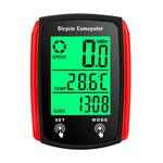 LinkMejor Waterproof Bicycle Computer LCD Display Wired Speedometer Odometer Cycling Digital Bike Monitor