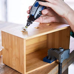 LinkMejor Multi-Vise Portable Vise Removable Jaws 360° Rotation 50° Tilt Bench Clamp Rotary Tool Holder