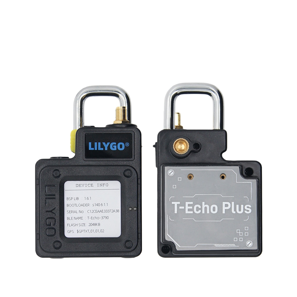 LinkMejor T-Echo Plus NRF52840 1.54inch E-Paper Wireless Module SX1262 Long Range Low Power LoRa RF Module L76K/GPS GNSS