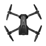 LinkMejor N602 WiFi FPV with Electric Adjustment HD Dual Camera Optical Flow Positioning Foldable RC Drone Quadcopter RTF