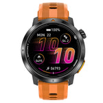 DT NO.I DTG9 1.32-inch AMOLED Display GPS Offline Map 3ATM Waterproof Altitude Barometric Pressure Built-in Compass bluetooth Call Heart Rate Blood Oxygen Monitor Sleep Monitoring Breathing Training Multi-sport Modes Smart Watch