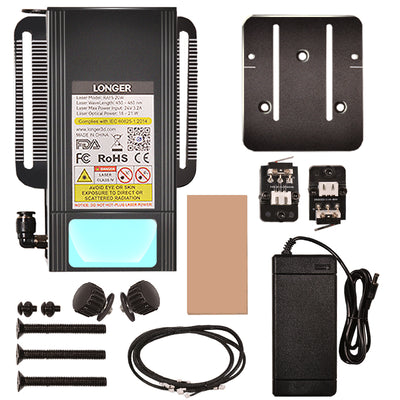 [EU/US Direct]LONGER 20W Laser Module Upgrade Kit High Precision Cutting Engraving for Enhanced Performance Ray5/10/20W