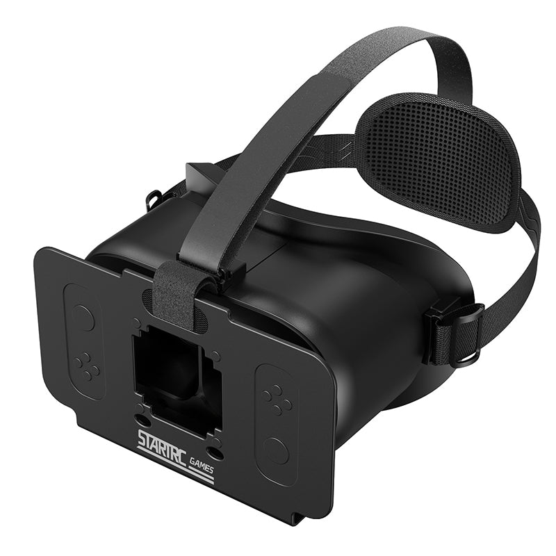 LinkMejor GAMES Switch 2 VR Headset 3D Stereo Glasses Helmet with Adjustable Interpupillary/Object Distance Soft Sponge Face Mask 3D Game Console Accessory