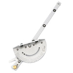 Wnew Upgraded Miter Gauge Brass Handle Table/Saw Router Miter Gauge Sawing Assembly Ruler