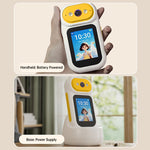 2.8inch Screen Handheld Surveillance Camera Ultra Clear Large Screen Two-Way Video WIFI 4G 360° Rotation Extended Battery Life Home Security