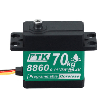 LinkMejor 8860 70KG Metal Gear Digital RC Servo Waterproof 180º for 1/8 1/10 Car Models