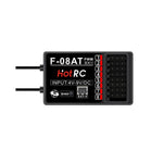 HOTRC F-08A/F-08AT 2.4GHz 8CH PWM Receiver for DS800 HT-8A CT-8B Radio Transmitter RC Car Boat Tank Vehicle Models