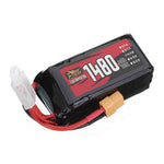 LinkMejor Power 14.8V 1480mAh 130C 4S LiPo Battery XT60 Plug for RC Drone
