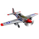 LinkMejor P-51D Mustang 1/16 Scale 685mm Wingspan 2.4GHz 10CH Built-in Gyro 3D/6G Switchable One Key Aerobatics Brushless EPP FPV RC Airplane Glider BNF/RTF Compatible DSM SBUS