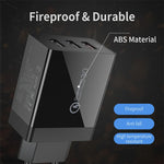 LinkMejor 30W 3-Port USB Charger 3USB-A QC3.0 2.0 Fast Charging Wall Charger Adapter EU Plug for iPhone 16 15 Pro 14 13 Pro Max for Samsung Galaxy Z Flip6 for Xiaomi 15pro for Huawei Mate XT