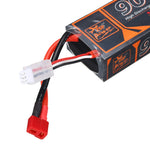 LinkMejor Power 7.6V 9000mAh 100C 2S LiPo Battery T Deans Plug for RC Car