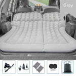 Xmund Foldable Air Mattress Camping Bed Car Air Mattress Vehicle Inflatable Thickened Travel Bed Sleeping Pad Camping Accessory SUV Car Supplies