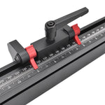 LinkMejor Woodworking Miter Gauge Used With T Tracks Fence Backer DIY Table Saw Router Box Joint Jig Wood Working Tools and Accessories