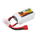 LinkMejor 11.1V 1300MAH 20C 3S Lipo Battery T Plug for RC Car