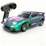 3601/3602/3603/3604 RTR 1/64 2.4G 4WD Drift RC Car Mini LED Light Remote Control High-Speed Motor On-Road Racing Desktop Vehicle Model Boys Gifts Toys