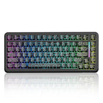 ATTACKSHARK X82PRO HE Mechanical Gaming Keyboard RGB 75% Layout Tri-mode Magnetic Amber Axis with 0.01mm RT Accuracy 8KHz Return Rate Gamer Keyboards