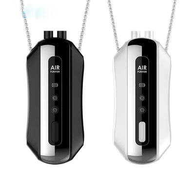 Portable Neck Hanging Air Purifier Air Freshener 700mAh Small Air Ionizer Air Filter Mini Dust Collector Remove Secondhand Smoke