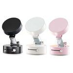 Double Sided Suction Cup Desktop Magnetic Phone Holder Lazy Multi-functional Foldable Storage Holder Vacuum Suction Phone Holder