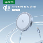 Ugreen W753 25W Magnetic Wireless Charger Fast Wireless Charging Pad for Smart Phones for iPhone 17 17Pro 16 Pro Max 15 for Huawei Mate XTs for Xiaomi 17pro for OPPO for VIVO