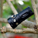 Niwalker NK19 23000LM High Lumen Powerful LED Flashlight 400M Searchlight Pocket Floodlight with 4*18650 High Discharge Batteries Strong Light LED Torch