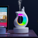 Anti Gravity Air Humidifier With BT Wireless Speaker And Colorful Ambient Light For Home Using