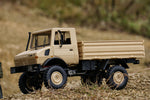 LinkMejor LD-P06 1/12 2.4G 4WD RC Car Unimog 435 U1300RC w/ LED Light Military Climbing Truck Full Proportional Vehicles Models Toys