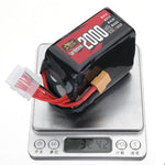 LinkMejor Power 22.2V 2000mAh 120C 6S LiPo Battery XT60 Plug for RC Drone