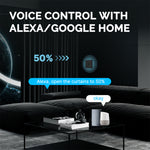 LinkMejor Smart ZigBe Star Ring Curtain Switch APP Remote Control for Roller Shutter Electric Curtains Blind Motor Work with Alexa/Google Home European Version