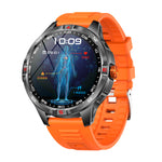 V45 1.46-inch HD Display 1000mAh Massive Battery Compass IP68 Waterproof bluetooth Call Heart Rate Blood Oxygen Monitor Sleep Monitoring Breathing Exercise Multi-sport Modes Smart Watch
