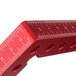 LinkMejor 2 Set Woodworking Precision Clamping Square L-Shaped Auxiliary Fixture Splicing Board Carpenter Square Ruler Woodworking Tool