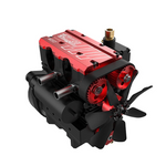 LinkMejor FS-L200AC OT 7cc SOHC 4 Stroke 2 Cylinder Air Cooling ICE DIY Nitro Engine Kit for RC Car