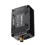 GEPRC MATEN 5.8GHz 5W VTX PRO, 80CH, 4.9-5.8GHz, 300/600/1600/3000/5000mW, Up to 15km, IRC Tramp OSD, Built-in Mic, CNC Aluminum + Turbofan Cooling, SMA, 7-36V, 5V 600mA Out, 20×20 & 25.5×25.5mm, 49.5g, for Extreme Long-Range FPV Drone