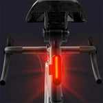 LinkMejor Smart Bicycles Taillight 5 Modes Brightness 300mAh Battery Type-C Rechargeable Waterproof Warning Rear Light for Cycling