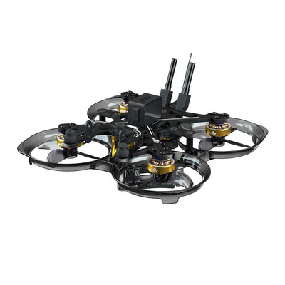 LinkMejor FlyLens 75 HD Drone Kit 2S 1.6 Inch Whoop FPV RC Racing Drone NO VTX NO Camera Support DJI O3 Walksnail HDZero
