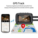 Motorcycle DVR 3.0 inch IPS Dual 1080P Full HD Full Body Waterproof Moto Camera WiFi GPS Dash Cam Front Rear Driving Video Recorder