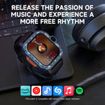 LOKMAT APPLLP 4 MAX 4G Android Smart Watch Phone 2.02 inch HD Screen GPS WIFI Heart Rate SpO2 Monitor Sleep Monitoring Multi-sport Modes Music Playback SOS Dual Camera