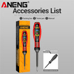 LinkMejor B18 Voltage Tester Pen Non Contact AC 450V LED Indicator Screwdriver Function Insulated Handle Live Neutral Line Detection