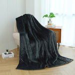80x140cm Electric Blanket Flannel Blanket Mattress Winter Machine Washable Temperature Control Warmer Heated Throw Blanket