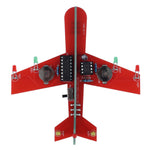 DIY Electronic Kit Airplane Flashing LED Simulate Aircraft Soldering Project Practice For STEM Student Learning