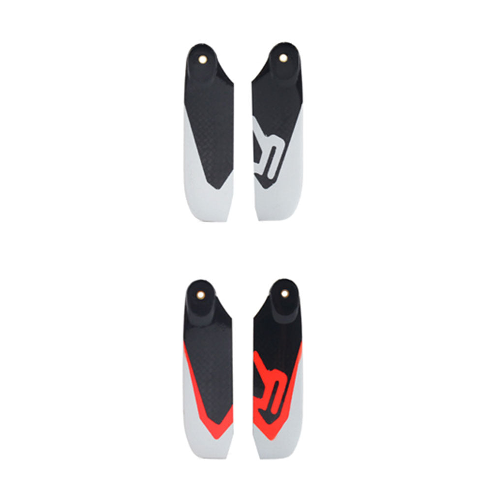 LinkMejor R Series RC Helicopter Spart Parts Carbon Fiber Propeller Tail Blade