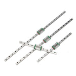 Drillpro MGN12 100-1000mm Linear Rail Guide with MGN12H Linear Sliding Guide Block CNC Parts