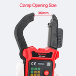 LinkMejor Digital Clamp Meter Multimeter Auto Range True RMS NCV DC AC Voltage Inrush Current Temperature Tester Automatic Voltmeter GD166A/GD166B/GD168B