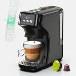 [EU Direct] HiBREW H1B 6in1 Capsule Coffee Machine Hot/Cold Multiple Espresso Cafetera Cappuccino Coffee Maker DG Capsules NS Capsules Powder