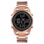 LinkMejor Men's LED Night Light Digital Watch Multifunctional Digital Timing Alarm Wristwatches, Ideal Choice For Gifts Men Watch