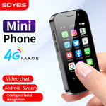 SOYES XS14 Pro 3.0 Inch 2GB + 16GB / 3GB + 64GB ROM Ultra Thin Camera WIFI Bluetooth Dual SIM Face Recoginition 4G Quad Core Mini Mobile Phone