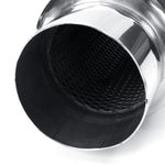 Universal Exhaust Muffler Silencer Glass Pack 12" Long 3" Inlet Outlet
