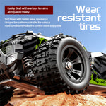 LinkMejor 18108 PRO RTR 1/18 2.4G 4WD 50km/h Brushless RC Car Off-Road Truck LED Lights Full Proportional Vehicles Models Metal Differential Drive Shaft Gear Toys
